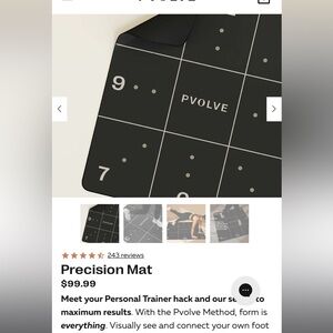 Pvolve mat brand new